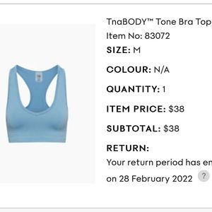 Aritzia bra top